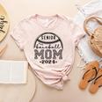 Senior Baseball Mom 2024 Women's Heather T-Shirt Heather Peach Senior Baseball Mom 2024 Women's Heather T-Shirt Heather Peach