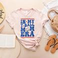 In My T-Ball Mom Era Baseball Mom Groovy Mother's Day Women's Heather T-Shirt Heather Peach In My T-Ball Mom Era Baseball Mom Groovy Mother's Day Women's Heather T-Shirt Heather Peach
