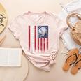 Vintage Baseball Mom Proud Family Summer Baseball Player Women's Heather T-Shirt Heather Peach Vintage Baseball Mom Proud Family Summer Baseball Player Women's Heather T-Shirt Heather Peach