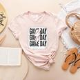 Womens Baseball Mom Leopard Game Day Mother's Day Women's Heather T-Shirt Heather Peach Womens Baseball Mom Leopard Game Day Mother's Day Women's Heather T-Shirt Heather Peach