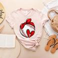 Womens Custom Baseball Mom Number 7 Heart For Mom Mommy Raglan Baseball Tee Women's Heather T-Shirt Heather Peach Womens Custom Baseball Mom Number 7 Heart For Mom Mommy Raglan Baseball Tee Women's Heather T-Shirt Heather Peach