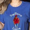 African American Baseball Mom Sagittarius Queen Zodiac Sign Women's Heather T-Shirt Heather True Royal African American Baseball Mom Sagittarius Queen Zodiac Sign Women's Heather T-Shirt Heather True Royal