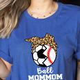 Ball MomMom Soccer Baseball Mom Mom Women's Heather T-Shirt Heather True Royal Ball MomMom Soccer Baseball Mom Mom Women's Heather T-Shirt Heather True Royal