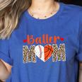 Baller Mom Leopard Basketball Baseball Mom Women's Heather T-Shirt Heather True Royal Baller Mom Leopard Basketball Baseball Mom Women's Heather T-Shirt Heather True Royal