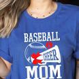 Baseball Cheer Mom Cheerleading Cheerleader Baseball Mom Women's Heather T-Shirt Heather True Royal Baseball Cheer Mom Cheerleading Cheerleader Baseball Mom Women's Heather T-Shirt Heather True Royal