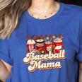 Baseball Mama Coffee Game Day Vibes Baseball Mom Women's Heather T-Shirt Heather True Royal Baseball Mama Coffee Game Day Vibes Baseball Mom Women's Heather T-Shirt Heather True Royal