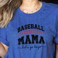 Baseball Mama Lets Go Boys Mother Baseball Mom Women's Heather T-Shirt Heather True Royal Baseball Mama Lets Go Boys Mother Baseball Mom Women's Heather T-Shirt Heather True Royal