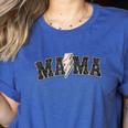 Baseball Mama Rocks Lightning Baseball Mom Mother's Day Women's Heather T-Shirt Heather True Royal Baseball Mama Rocks Lightning Baseball Mom Mother's Day Women's Heather T-Shirt Heather True Royal