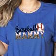 Baseball Mammy Women BallPark Mammy Baseball Mom Women's Heather T-Shirt Heather True Royal Baseball Mammy Women BallPark Mammy Baseball Mom Women's Heather T-Shirt Heather True Royal