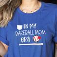 Baseball Mom 2024 In My Baseball Mom Era Gameday Women's Heather T-Shirt Heather True Royal Baseball Mom 2024 In My Baseball Mom Era Gameday Women's Heather T-Shirt Heather True Royal