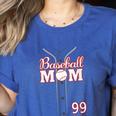 Baseball Mom 99 Number 99 Jersey Team Numbered Jersey Women's Heather T-Shirt Heather True Royal Baseball Mom 99 Number 99 Jersey Team Numbered Jersey Women's Heather T-Shirt Heather True Royal