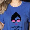Baseball Mom Activity Mom Women's Heather T-Shirt Heather True Royal Baseball Mom Activity Mom Women's Heather T-Shirt Heather True Royal