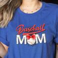 Baseball Mom Coquette Pink Bow Baseball Mama Premium Women's Heather T-Shirt Heather True Royal Baseball Mom Coquette Pink Bow Baseball Mama Premium Women's Heather T-Shirt Heather True Royal