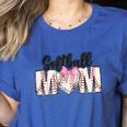 Baseball Mom Coquette Women Girls Baseball Mama Women's Heather T-Shirt Heather True Royal Baseball Mom Coquette Women Girls Baseball Mama Women's Heather T-Shirt Heather True Royal