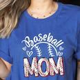 Baseball Mom Cute Baseball Mama Proud Senior Baseball Player Women's Heather T-Shirt Heather True Royal Baseball Mom Cute Baseball Mama Proud Senior Baseball Player Women's Heather T-Shirt Heather True Royal
