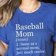 Baseball Mom Definition Sarcastic Sports Women's Heather T-Shirt Heather True Royal Baseball Mom Definition Sarcastic Sports Women's Heather T-Shirt Heather True Royal