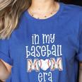 Baseball Mom Era Gameday In My Baseball Mom Era Women's Heather T-Shirt Heather True Royal