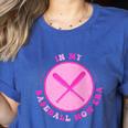 In My Baseball Mom Era Retro Game Day Mom Era 2 Sides Women's Heather T-Shirt Heather True Royal In My Baseball Mom Era Retro Game Day Mom Era 2 Sides Women's Heather T-Shirt Heather True Royal