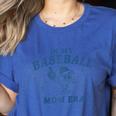 In My Baseball Mom Era Retro Game Day Mama Groovy Season Raglan Baseball Tee Women's Heather T-Shirt Heather True Royal