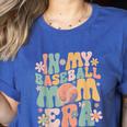 In My Baseball Mom Era Women's Heather T-Shirt Heather True Royal