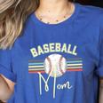 BASEBALL MOM Fun RETRO LOOK Premium Women's Heather T-Shirt Heather True Royal BASEBALL MOM Fun RETRO LOOK Premium Women's Heather T-Shirt Heather True Royal