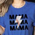 Baseball Mom Game Day Baseball Season Gameday Sports Mama Women's Heather T-Shirt Heather True Royal Baseball Mom Game Day Baseball Season Gameday Sports Mama Women's Heather T-Shirt Heather True Royal