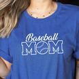 Baseball Mom Gameday Graphic Women's Heather T-Shirt Heather True Royal Baseball Mom Gameday Graphic Women's Heather T-Shirt Heather True Royal