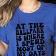 Baseball Mom Good For Baseball Boys Kids Men Women Women's Heather T-Shirt Heather True Royal Baseball Mom Good For Baseball Boys Kids Men Women Women's Heather T-Shirt Heather True Royal