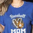 Baseball Mom Leopard Heart Matching Family Women's Heather T-Shirt Heather True Royal Baseball Mom Leopard Heart Matching Family Women's Heather T-Shirt Heather True Royal