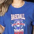 Baseball Mom Loud & Proud Since 1980 Raglan Baseball Tee Women's Heather T-Shirt Heather True Royal Baseball Mom Loud & Proud Since 1980 Raglan Baseball Tee Women's Heather T-Shirt Heather True Royal