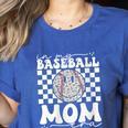 In My Baseball Mom Mama Era Leopard Mom Baseball Women's Heather T-Shirt Heather True Royal In My Baseball Mom Mama Era Leopard Mom Baseball Women's Heather T-Shirt Heather True Royal