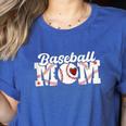 Baseball Mom Mama Mother's Day Player Women's Heather T-Shirt Heather True Royal Baseball Mom Mama Mother's Day Player Women's Heather T-Shirt Heather True Royal