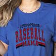 Baseball Mom Baseball Mama Mother's Day Red Loud Proud Women's Heather T-Shirt Heather True Royal Baseball Mom Baseball Mama Mother's Day Red Loud Proud Women's Heather T-Shirt Heather True Royal