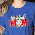 Baseball Mom Mother's Day For Mom Game Day Outfit Women's Heather T-Shirt Heather True Royal Baseball Mom Mother's Day For Mom Game Day Outfit Women's Heather T-Shirt Heather True Royal