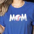Baseball Mom Mother's Day Mama Sport Women's Heather T-Shirt Heather True Royal
