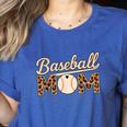 Baseball Mom Mothers' Day Women's Heather T-Shirt Heather True Royal Baseball Mom Mothers' Day Women's Heather T-Shirt Heather True Royal