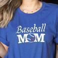 Baseball Mom Mother`s Day Women's Heather T-Shirt Heather True Royal Baseball Mom Mother`s Day Women's Heather T-Shirt Heather True Royal