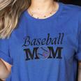 Baseball Mom Mother`s Day Women's Heather T-Shirt Heather True Royal Baseball Mom Mother`s Day Women's Heather T-Shirt Heather True Royal