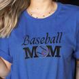 Baseball Mom Mother`s Day Women's Heather T-Shirt Heather True Royal Baseball Mom Mother`s Day Women's Heather T-Shirt Heather True Royal