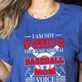 Baseball Mom Baseball Player Baseball Women's Heather T-Shirt Heather True Royal Baseball Mom Baseball Player Baseball Women's Heather T-Shirt Heather True Royal