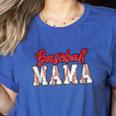 Baseball Mom Retro Groovy Baseball Mama Women Mother's Day Women's Heather T-Shirt Heather True Royal Baseball Mom Retro Groovy Baseball Mama Women Mother's Day Women's Heather T-Shirt Heather True Royal