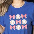 Baseball Mom Sister Tween Teen Girl Girly Pink Bow Preppy Premium Women's Heather T-Shirt Heather True Royal Baseball Mom Sister Tween Teen Girl Girly Pink Bow Preppy Premium Women's Heather T-Shirt Heather True Royal
