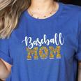 Baseball Mom Sport Baseball Lover Mother's Day Women's Heather T-Shirt Heather True Royal Baseball Mom Sport Baseball Lover Mother's Day Women's Heather T-Shirt Heather True Royal
