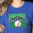 Baseball Mom Sports Green Women's Heather T-Shirt Heather True Royal Baseball Mom Sports Green Women's Heather T-Shirt Heather True Royal