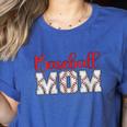 Baseball Mom Sporty Humor Women's Heather T-Shirt Heather True Royal