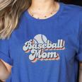Baseball Mom Sporty Retro Baseball Team Momma Gray Women's Heather T-Shirt Heather True Royal Baseball Mom Sporty Retro Baseball Team Momma Gray Women's Heather T-Shirt Heather True Royal