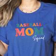 Baseball Mom Squad Boho Cute Back To School Ball Mom Women's Heather T-Shirt Heather True Royal Baseball Mom Squad Boho Cute Back To School Ball Mom Women's Heather T-Shirt Heather True Royal