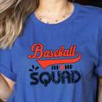 Baseball Mom Squad For Baseball Mom Women's Heather T-Shirt Heather True Royal Baseball Mom Squad For Baseball Mom Women's Heather T-Shirt Heather True Royal