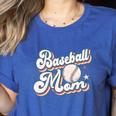 Baseball Mom Squad Women's Heather T-Shirt Heather True Royal