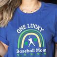 Baseball Mom St Patrick's Day Irish Shamrock Sports Women's Heather T-Shirt Heather True Royal Baseball Mom St Patrick's Day Irish Shamrock Sports Women's Heather T-Shirt Heather True Royal